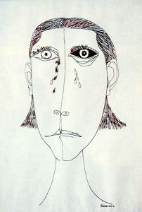 Oswaldo Guayasamin - Drawing