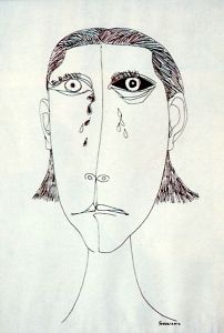 Oswaldo Guayasamin - Dibujo