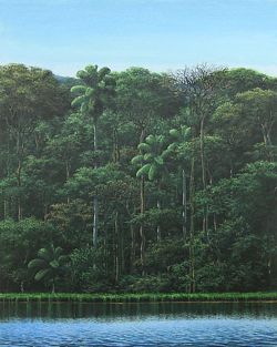Tomas Sanchez - Landscape: Oil painting