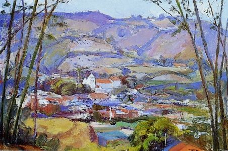 Pablo Benavides - Painting: Landscaping